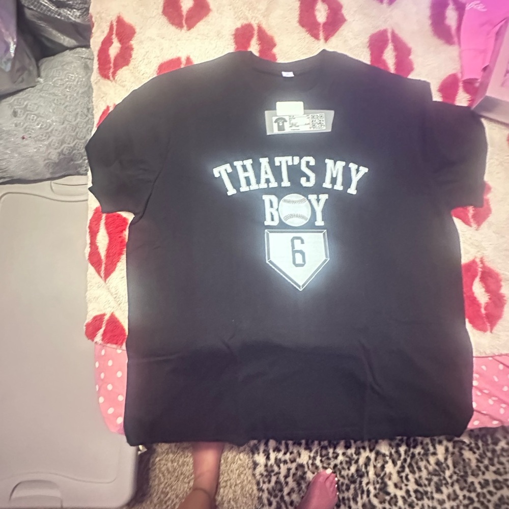 Black Kids Shirt - That's My Boy 6
